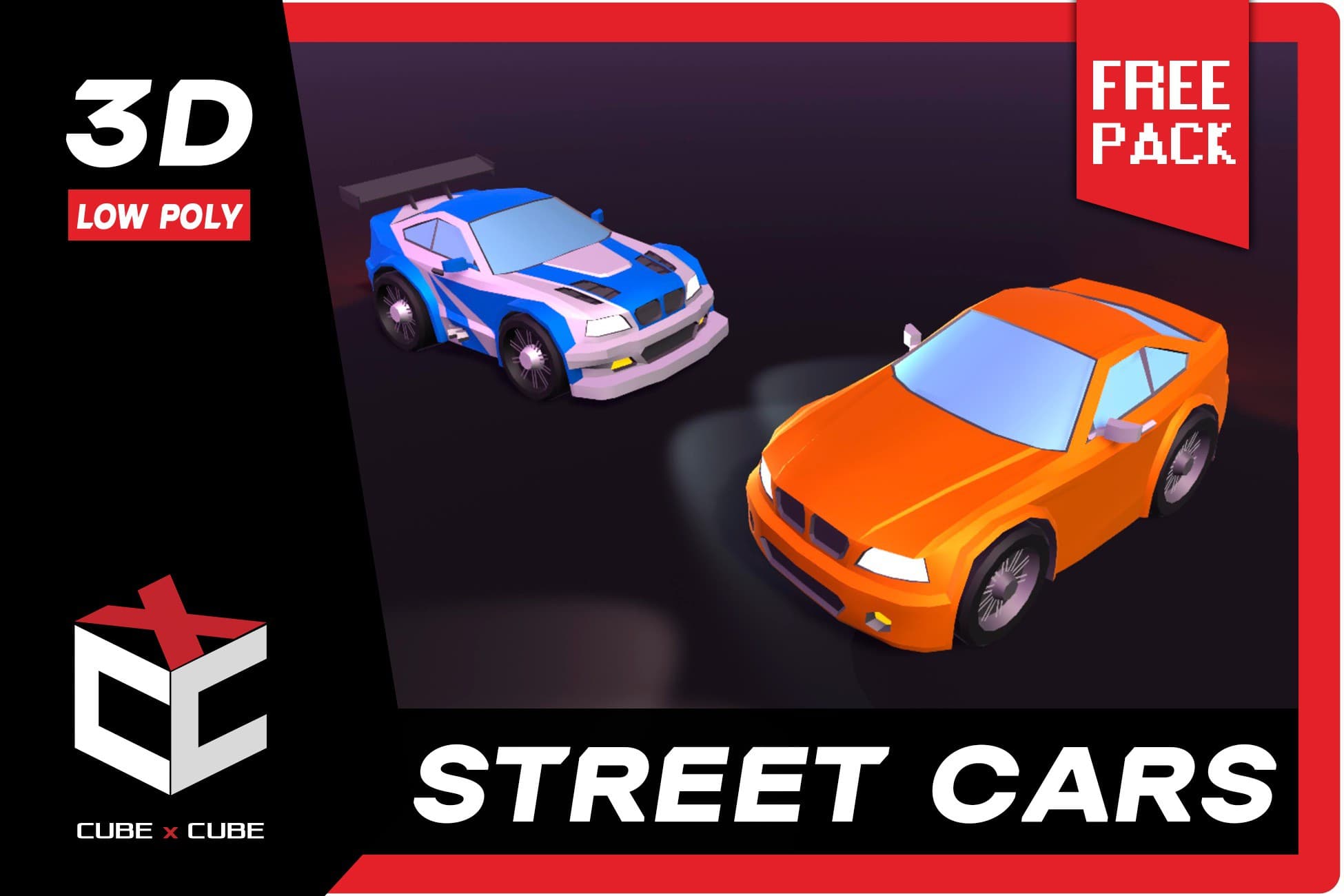 CubexCube - FREE Street Cars Pack