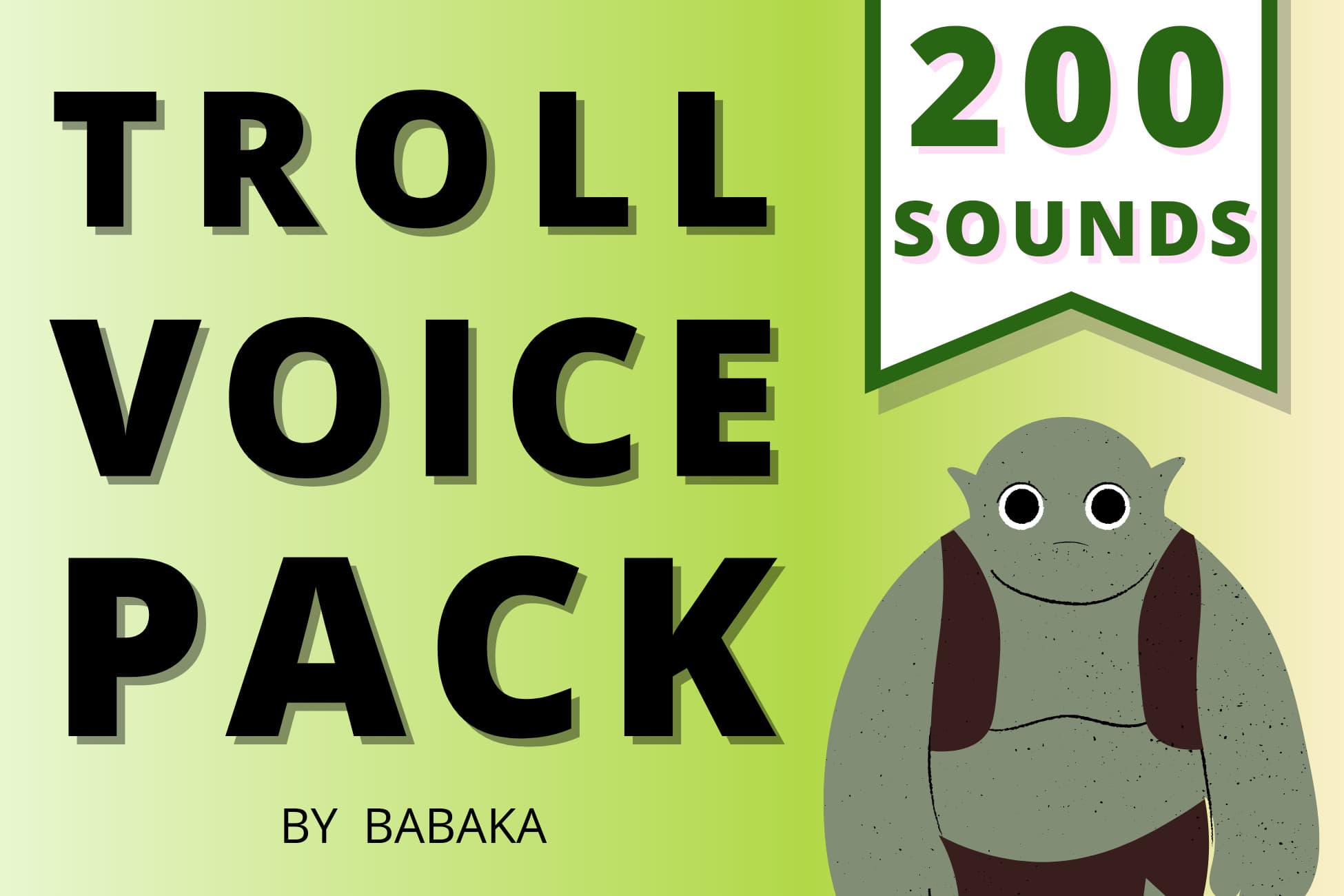 Troll Voices Pack
