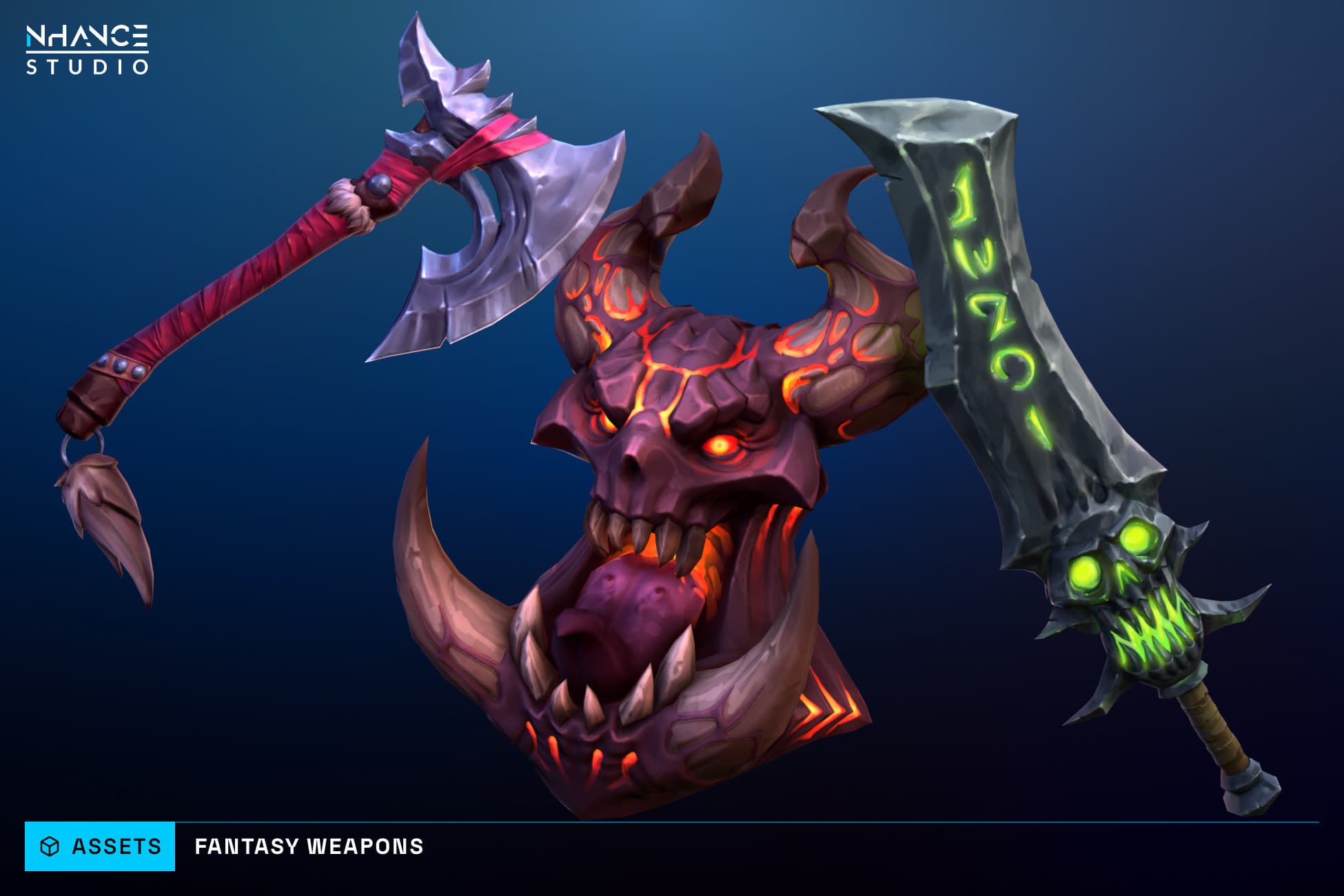 Stylized Fantasy Weapons Pack