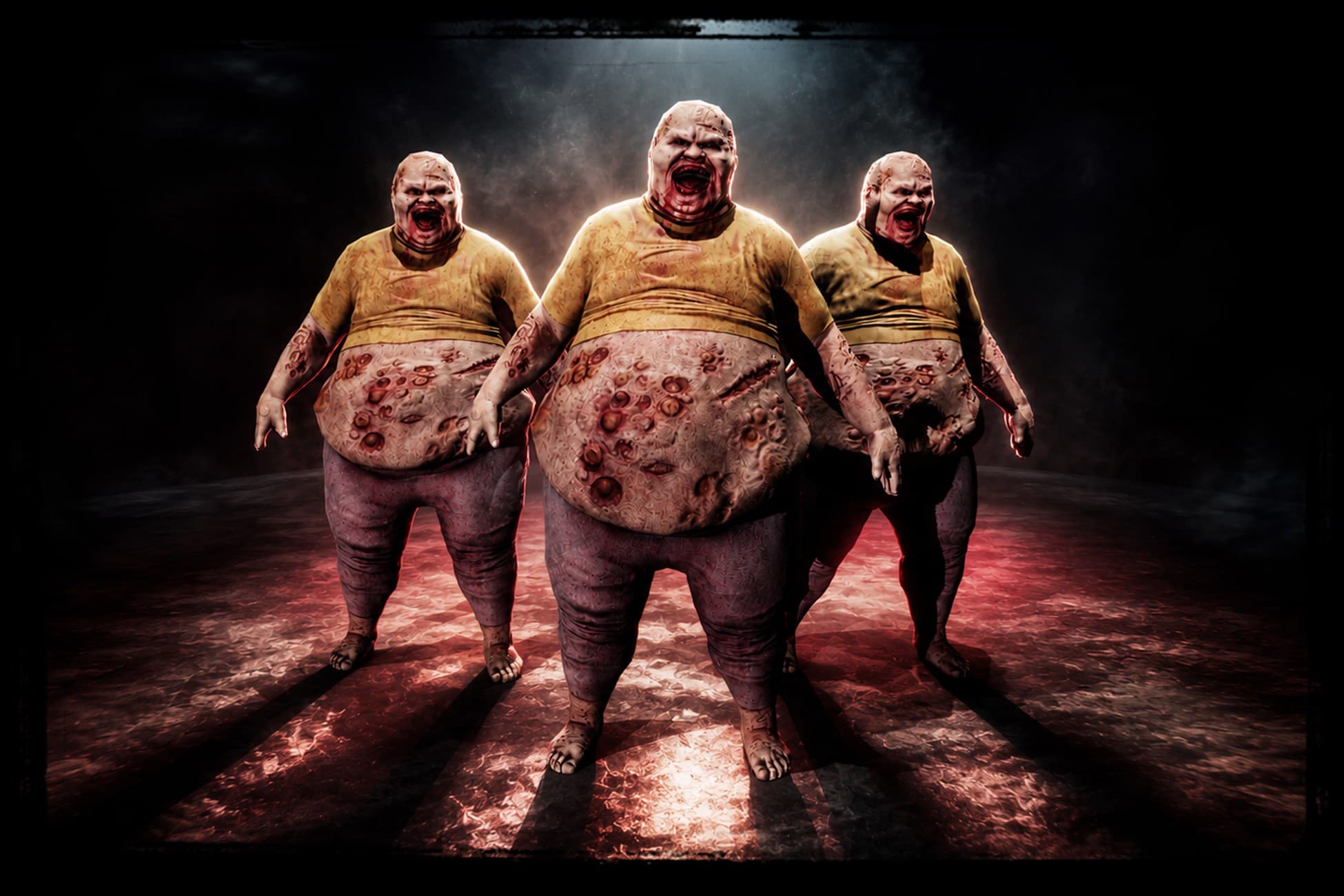 Fat Zombie (Low Poly)