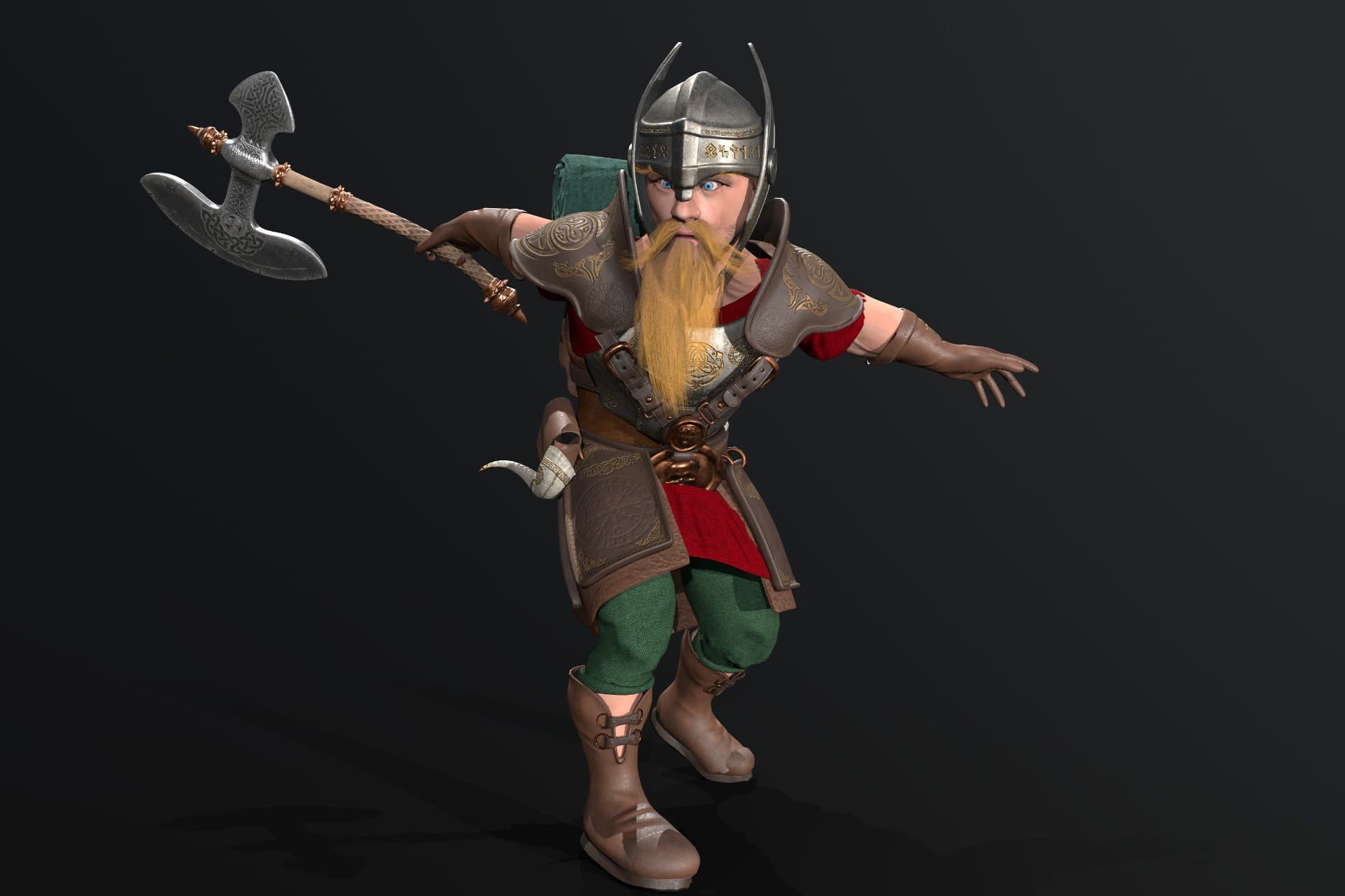 Dwarf game ready