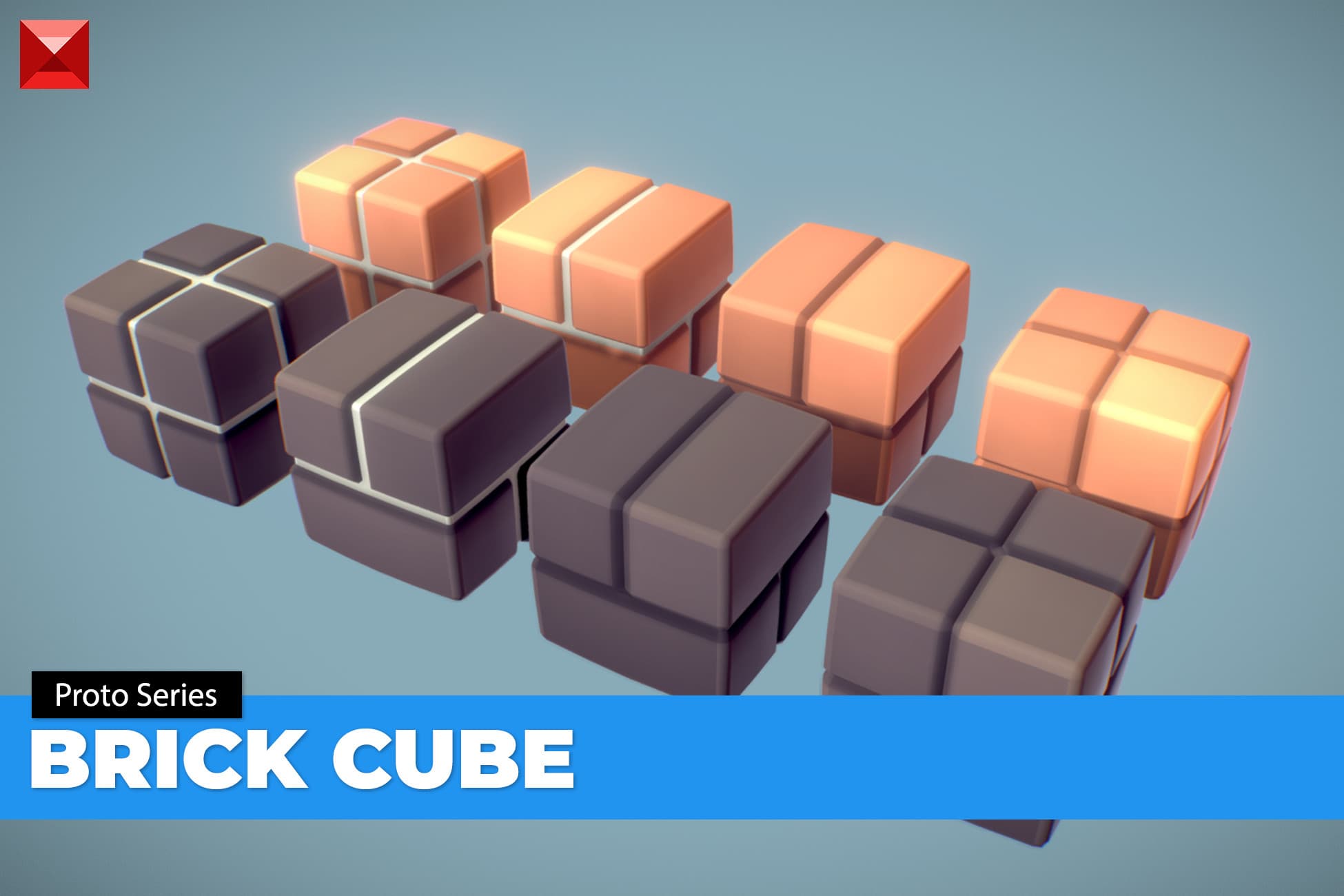 Cube World Brick Blocks - Proto Series