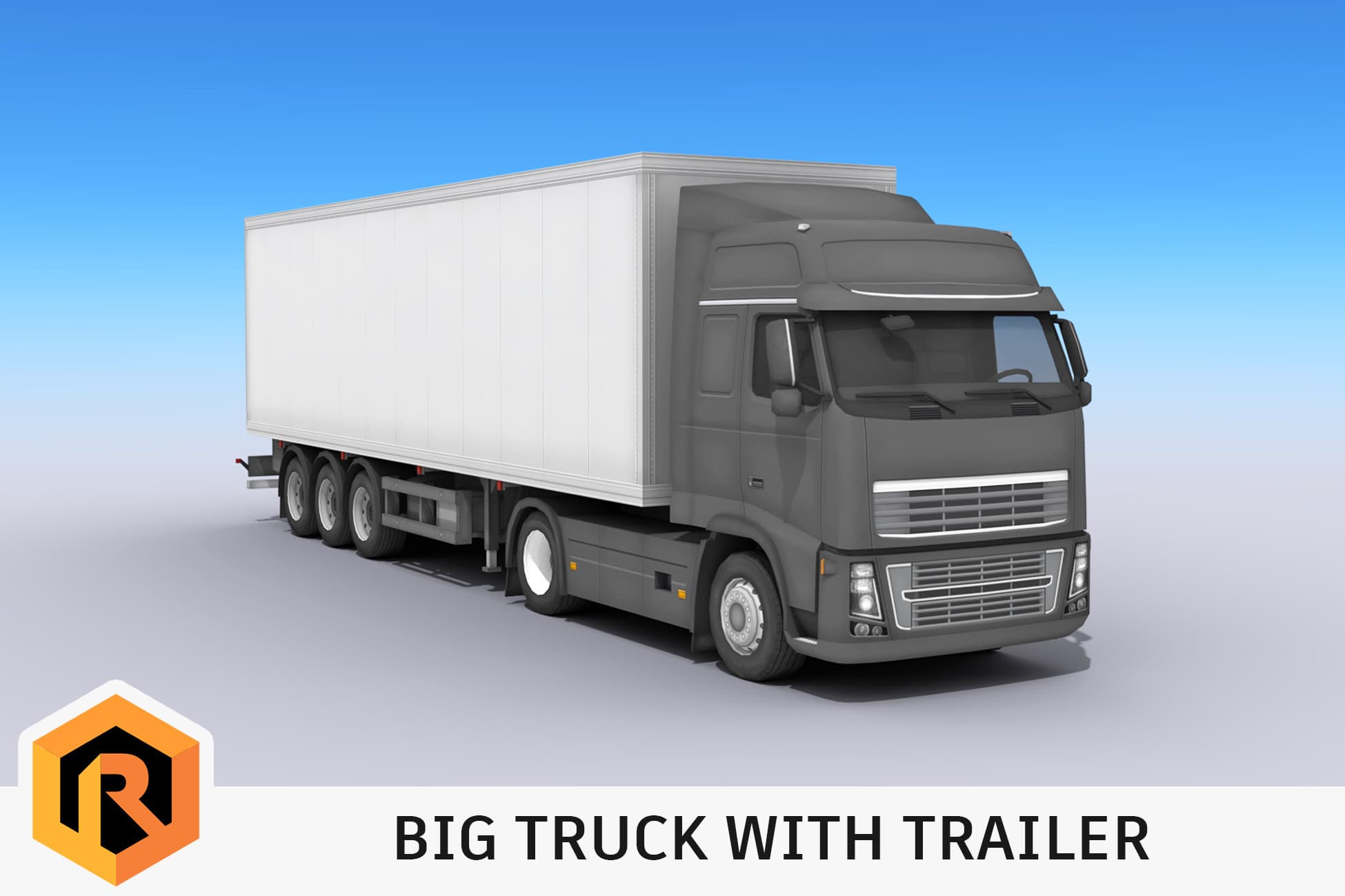 Big Truck With Trailer