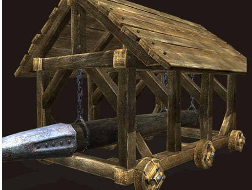 Animated Medieval Ram