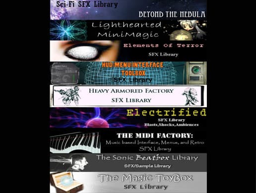 9 Audio Libraries Bundle