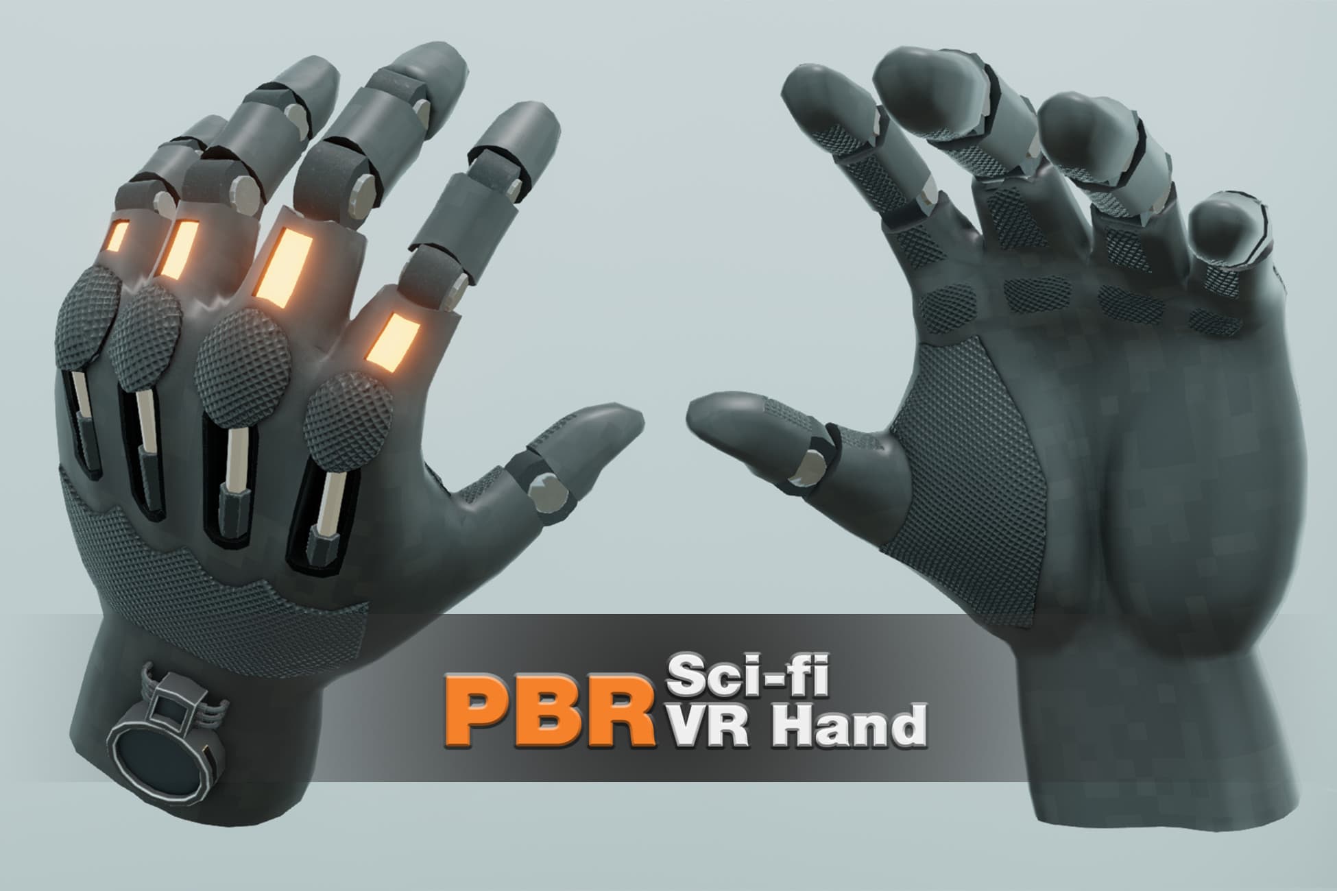 Sci fi VR Hand