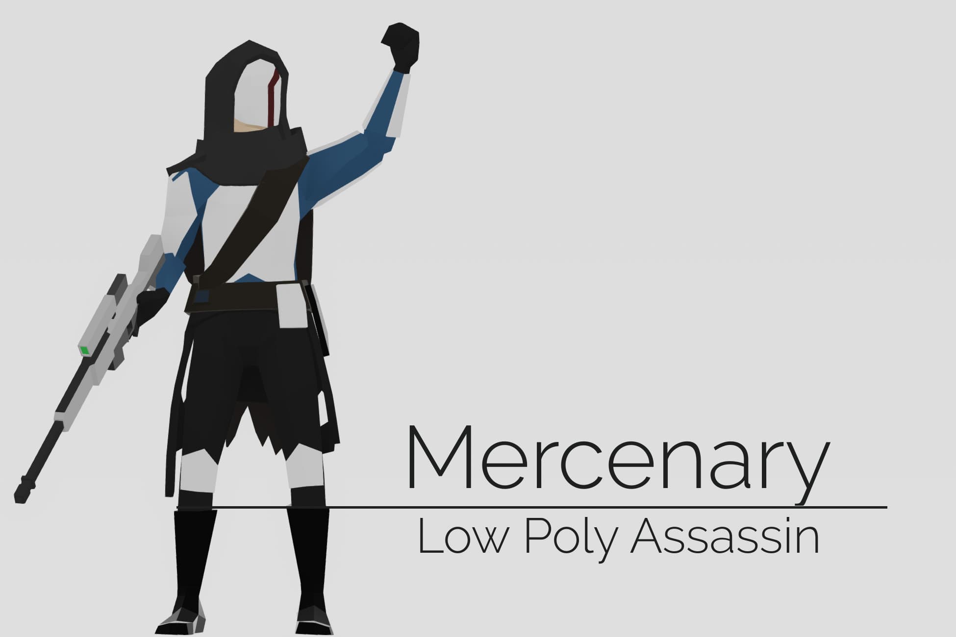 Mercenary: Low Poly Assassin