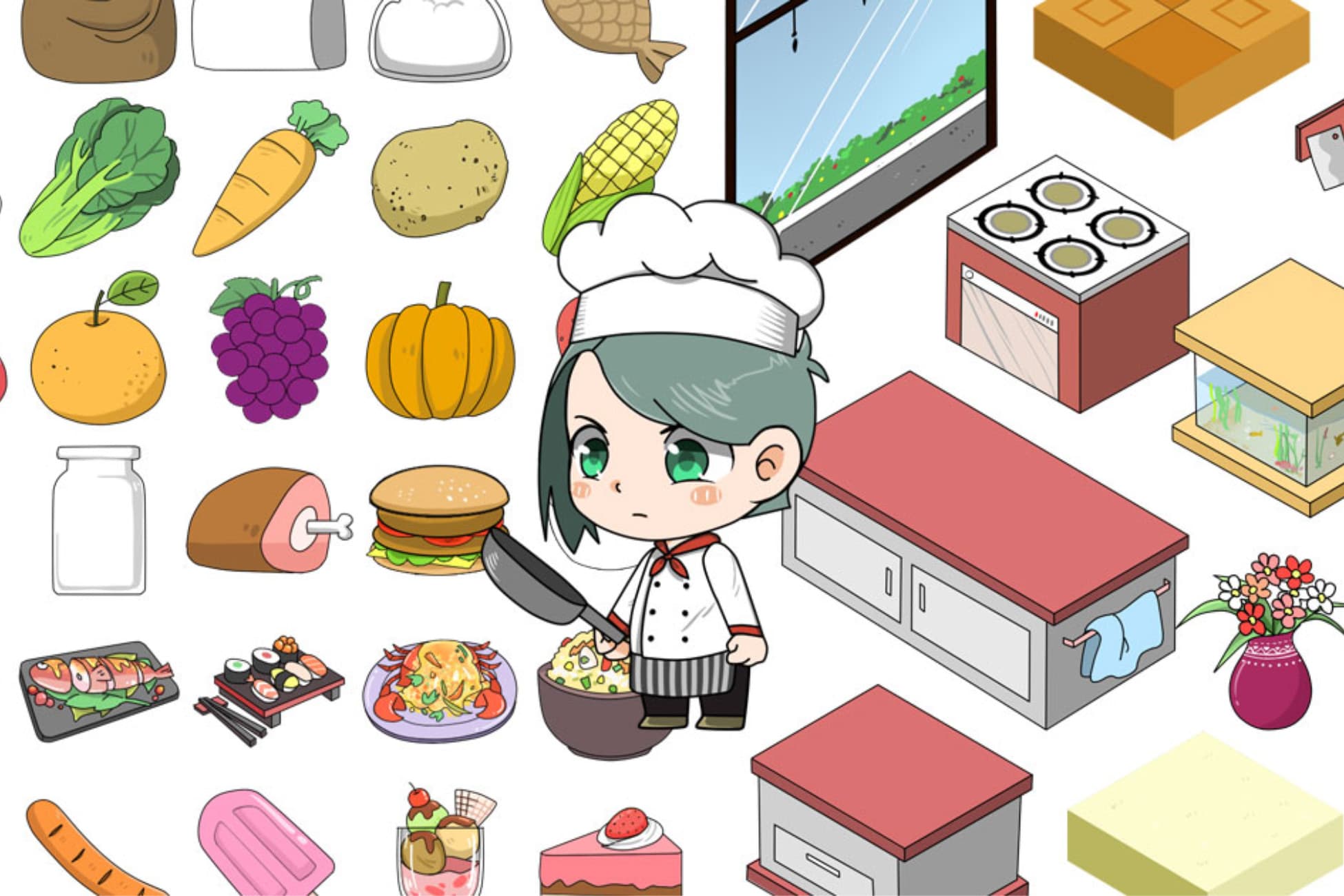 2D Restaurant Bundle