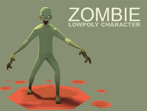 Zombie | LOWPOLY CHARACTER