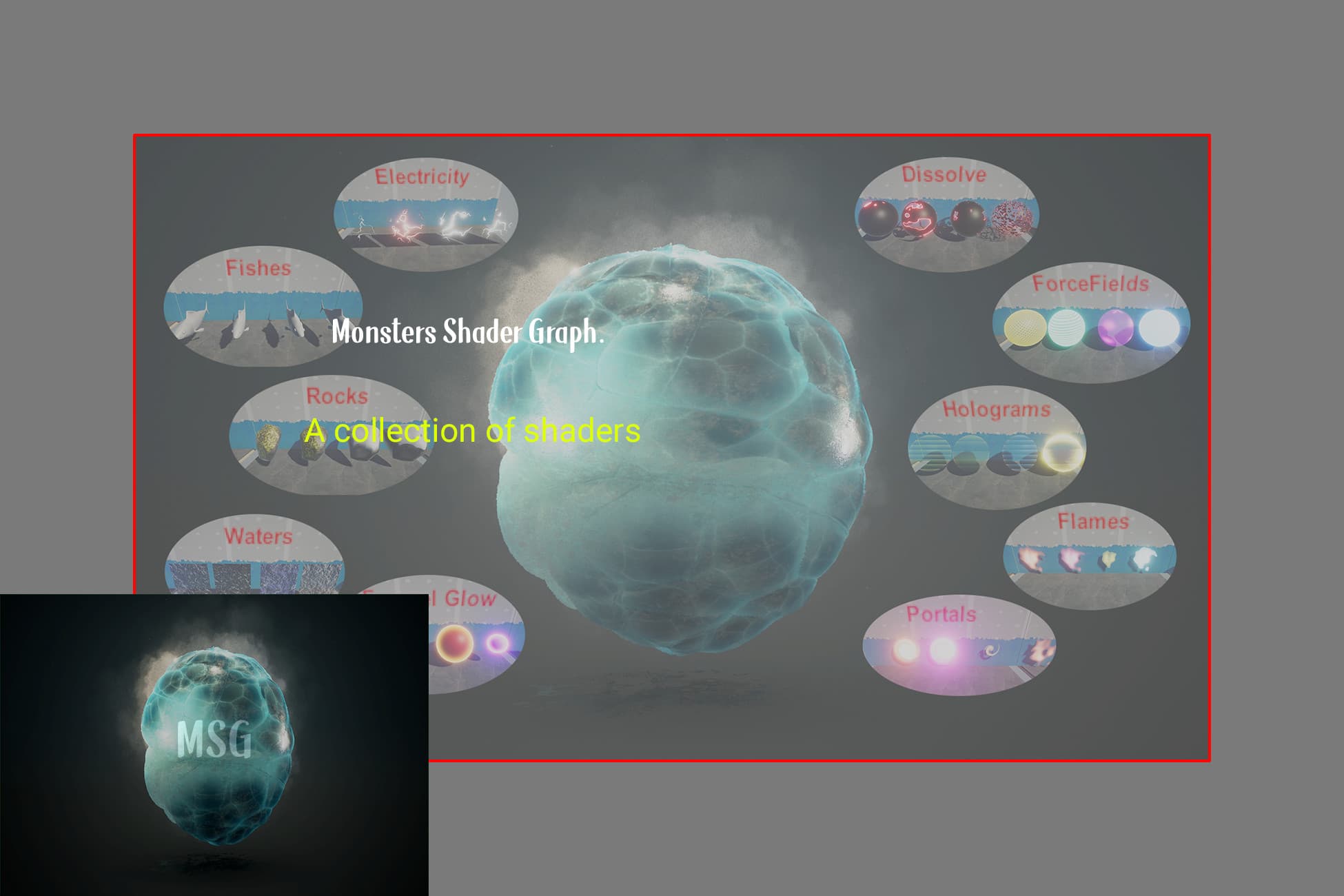 Monster Shaders Graph