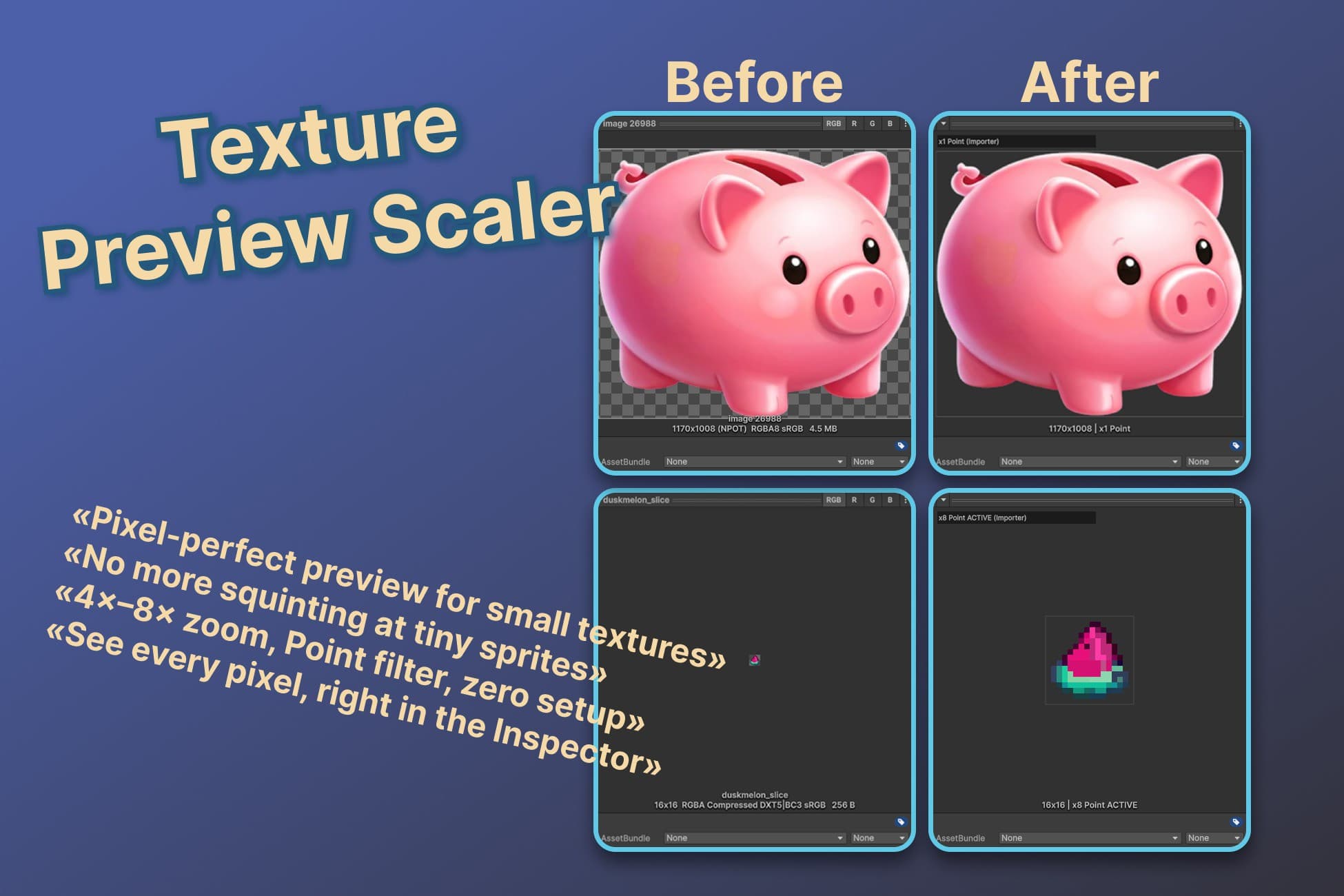 Texture Preview Scaler