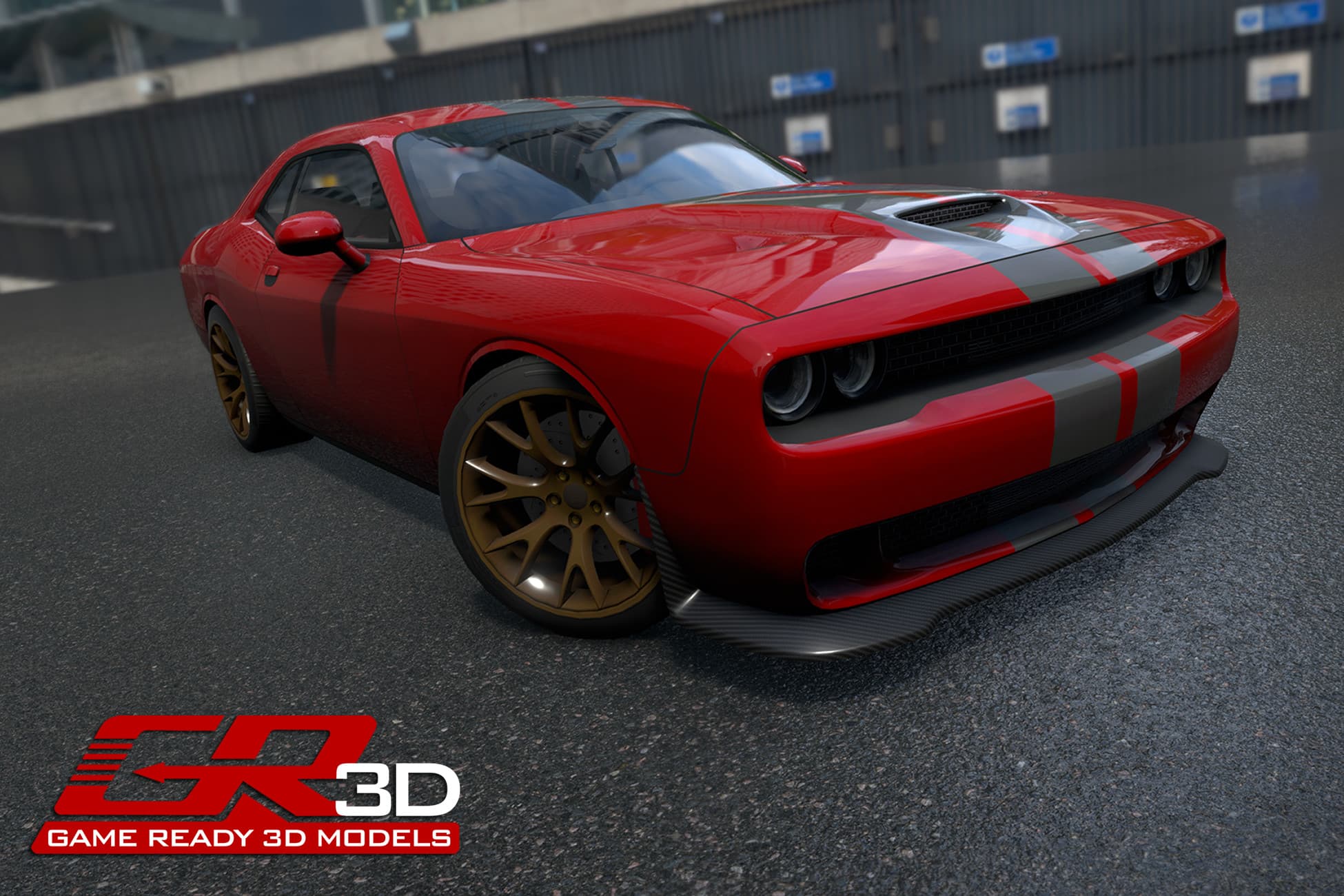 GR3D American Muscle Car 020117MSCL