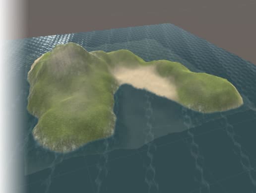 Procedural Island Basis Generator