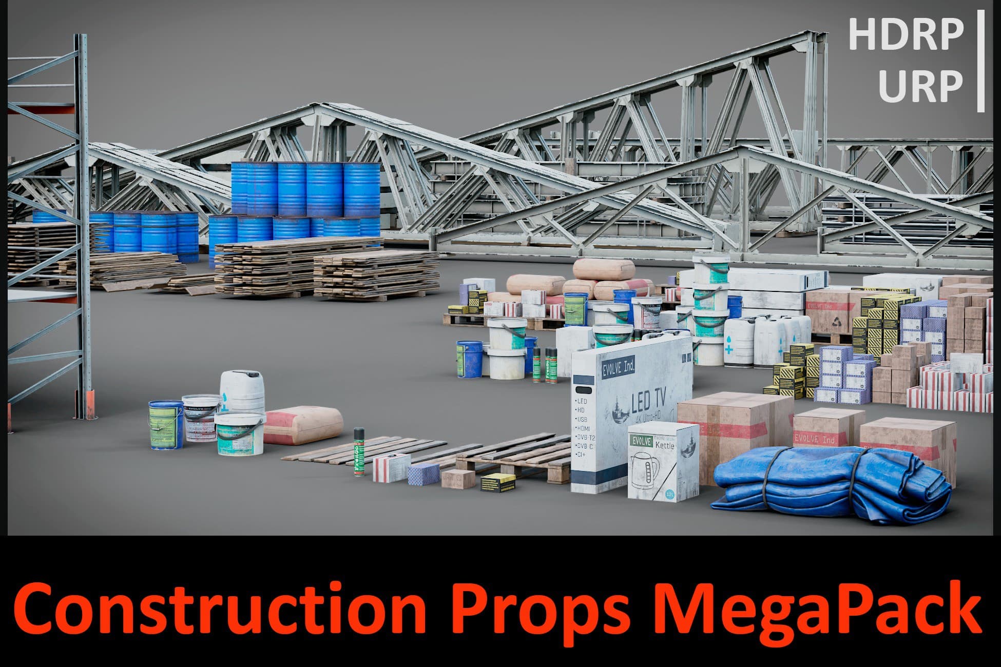 Construction Props MegaPack