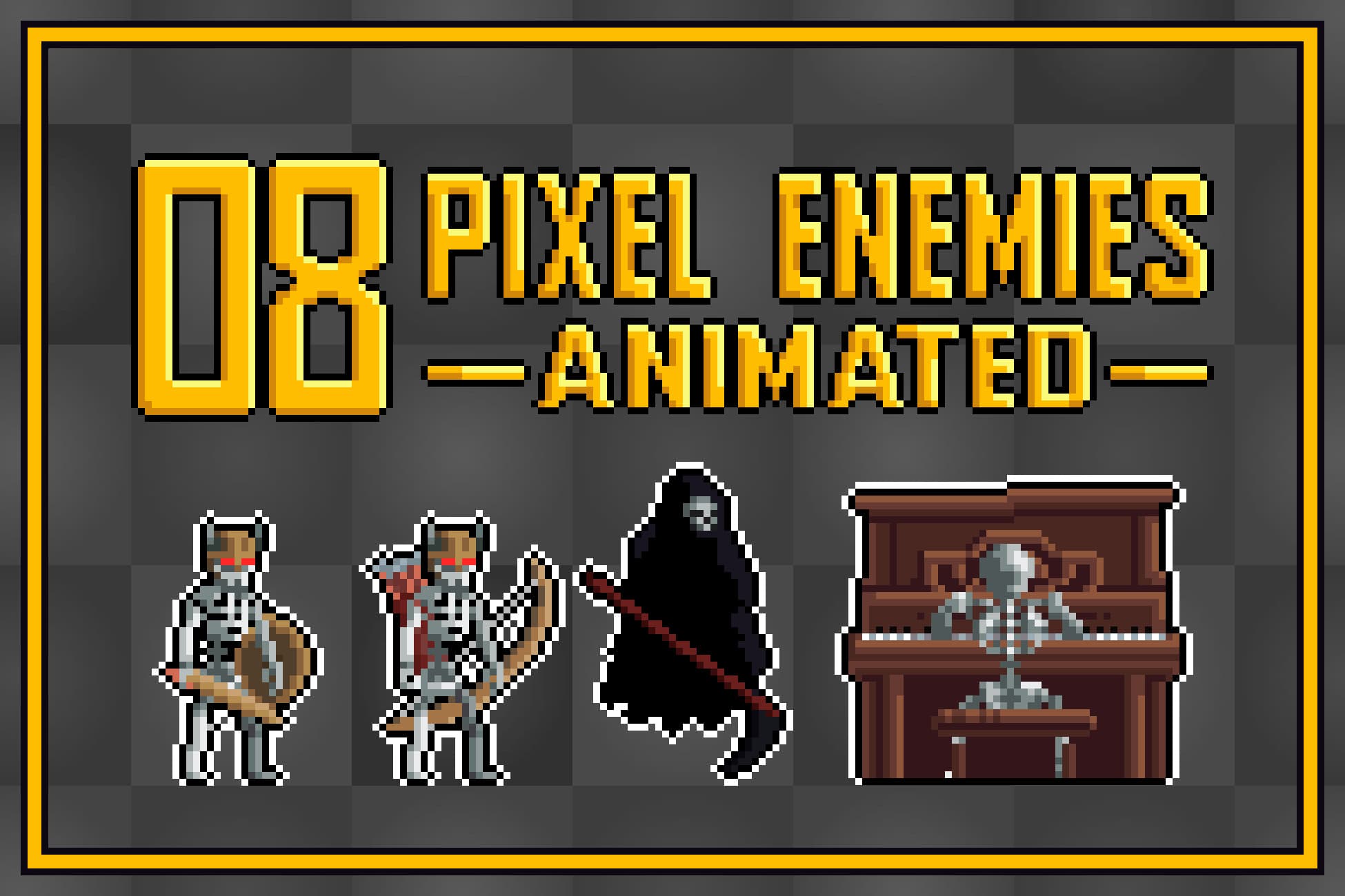 Enemy Galore 4 - Pixel Art