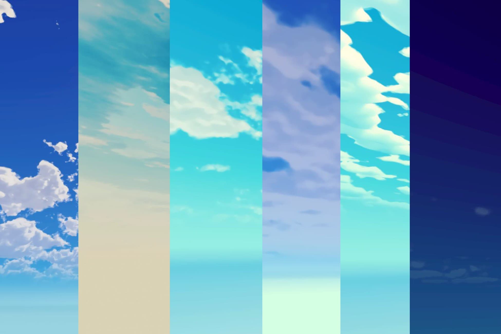 Free Stylized Skybox
