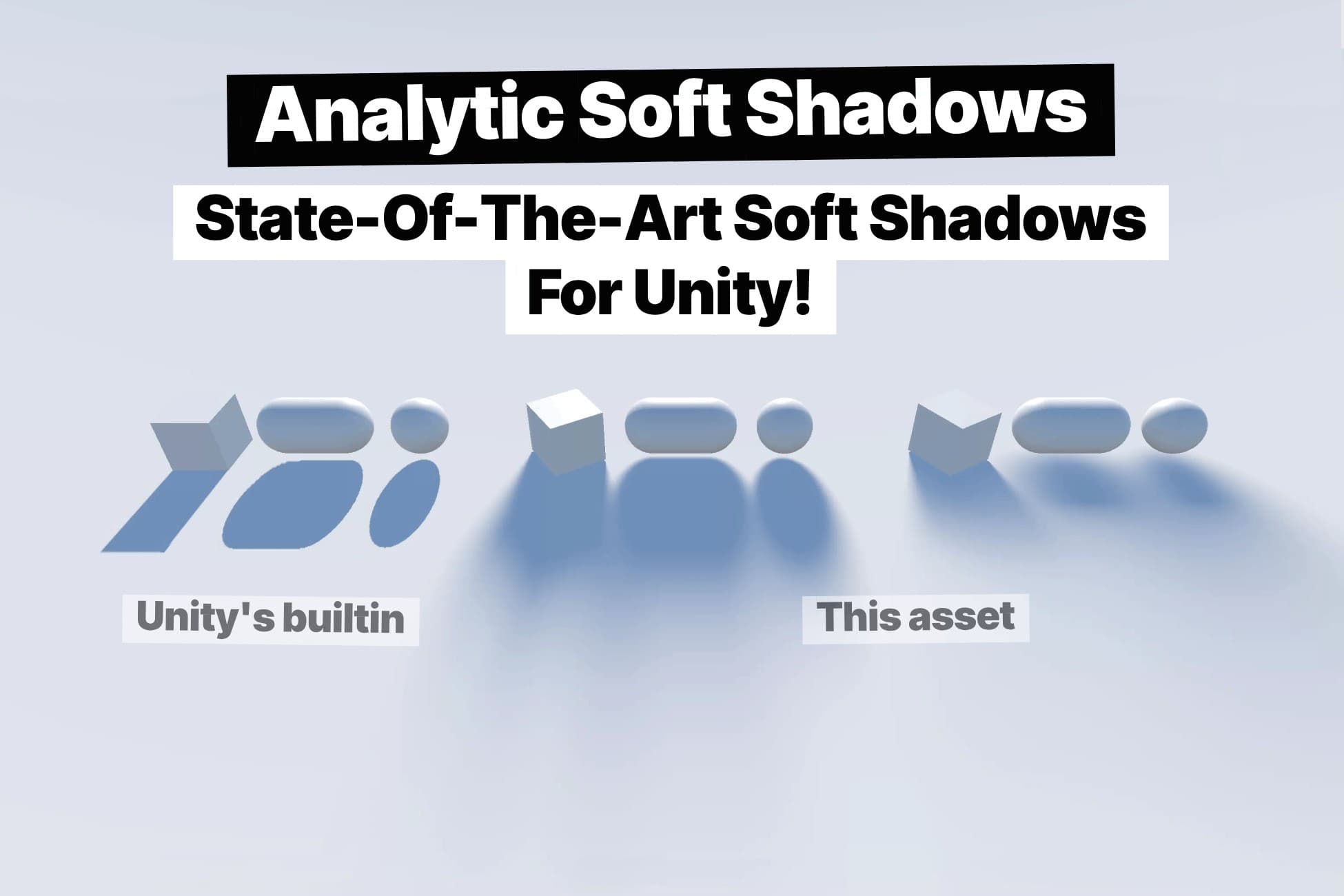 Analytic Soft Shadows (Built-In/URP)
