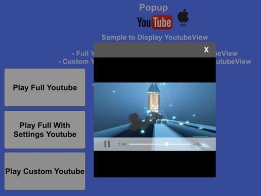 Popup Youtube Android Ios