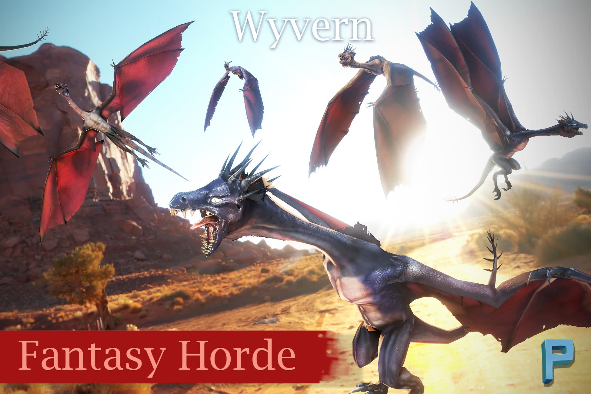 Fantasy Horde - Wyverns