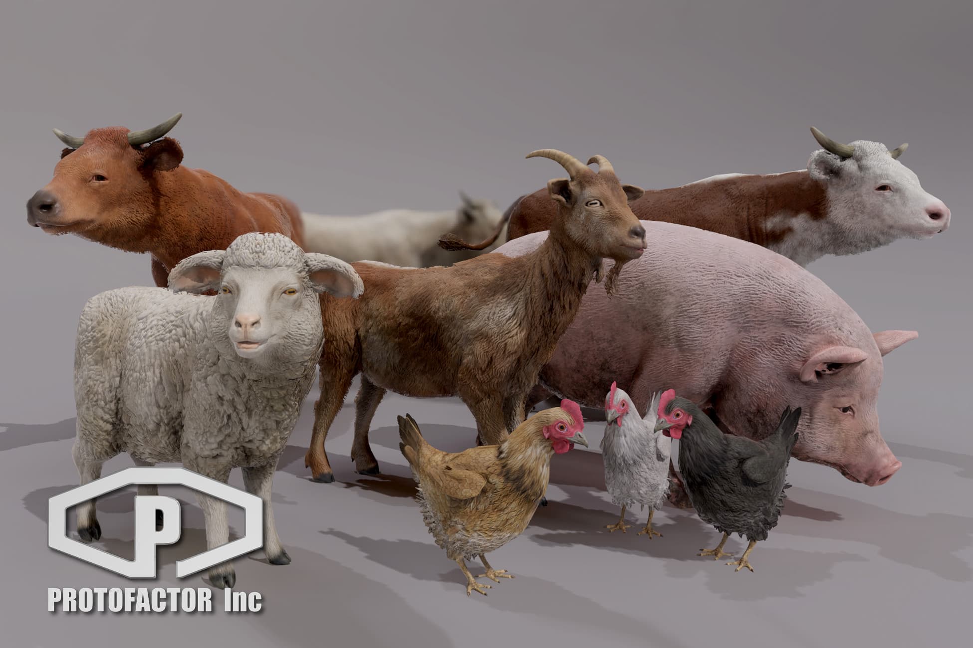 FARM ANIMALS PACK