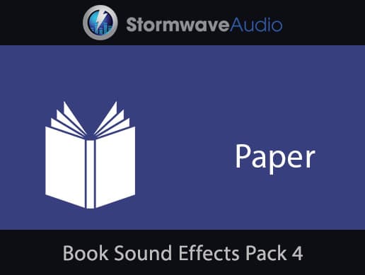 Book Sound Effects Pack 4