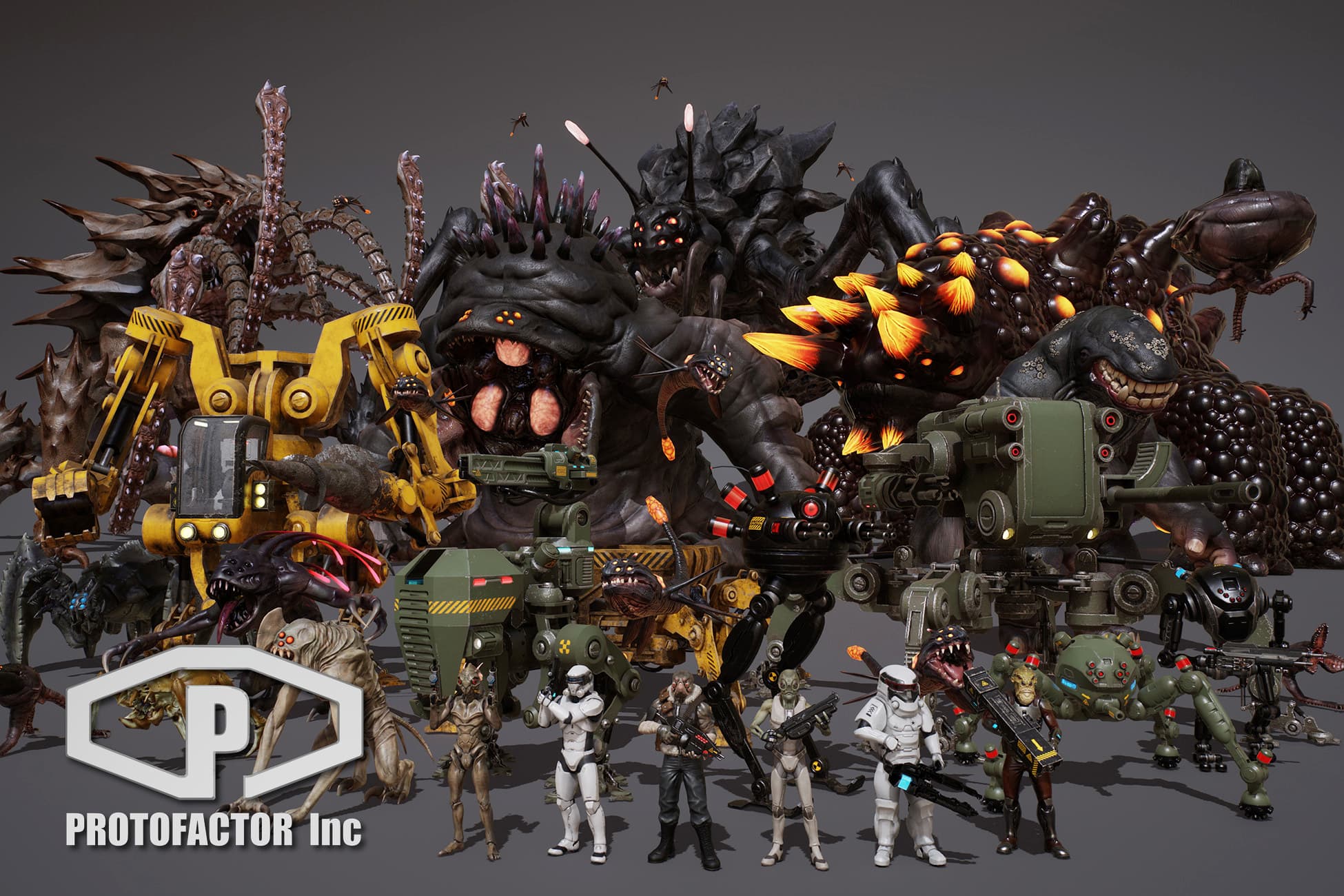 SCI FI CHARACTERS MEGA PACK VOL 2