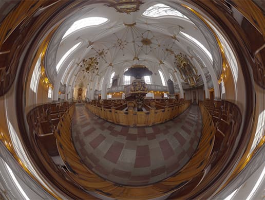 Panorama Wide Angle Fisheye Cubemap Skybox