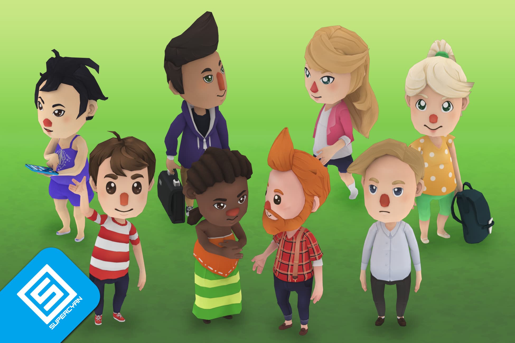 Character Pack: Common People