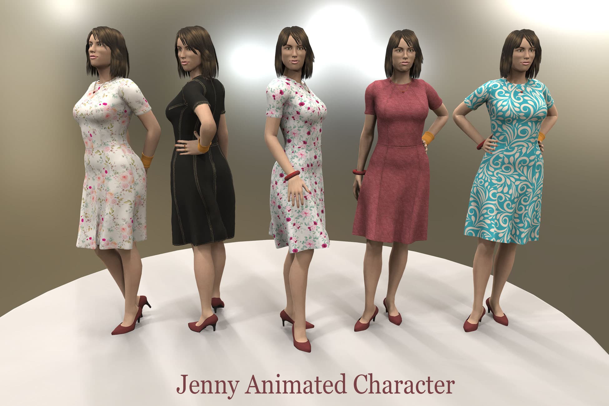 Jenny Animated Character