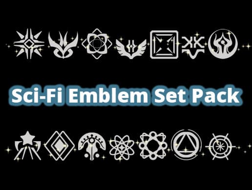 Sci-Fi Emblem Set Pack