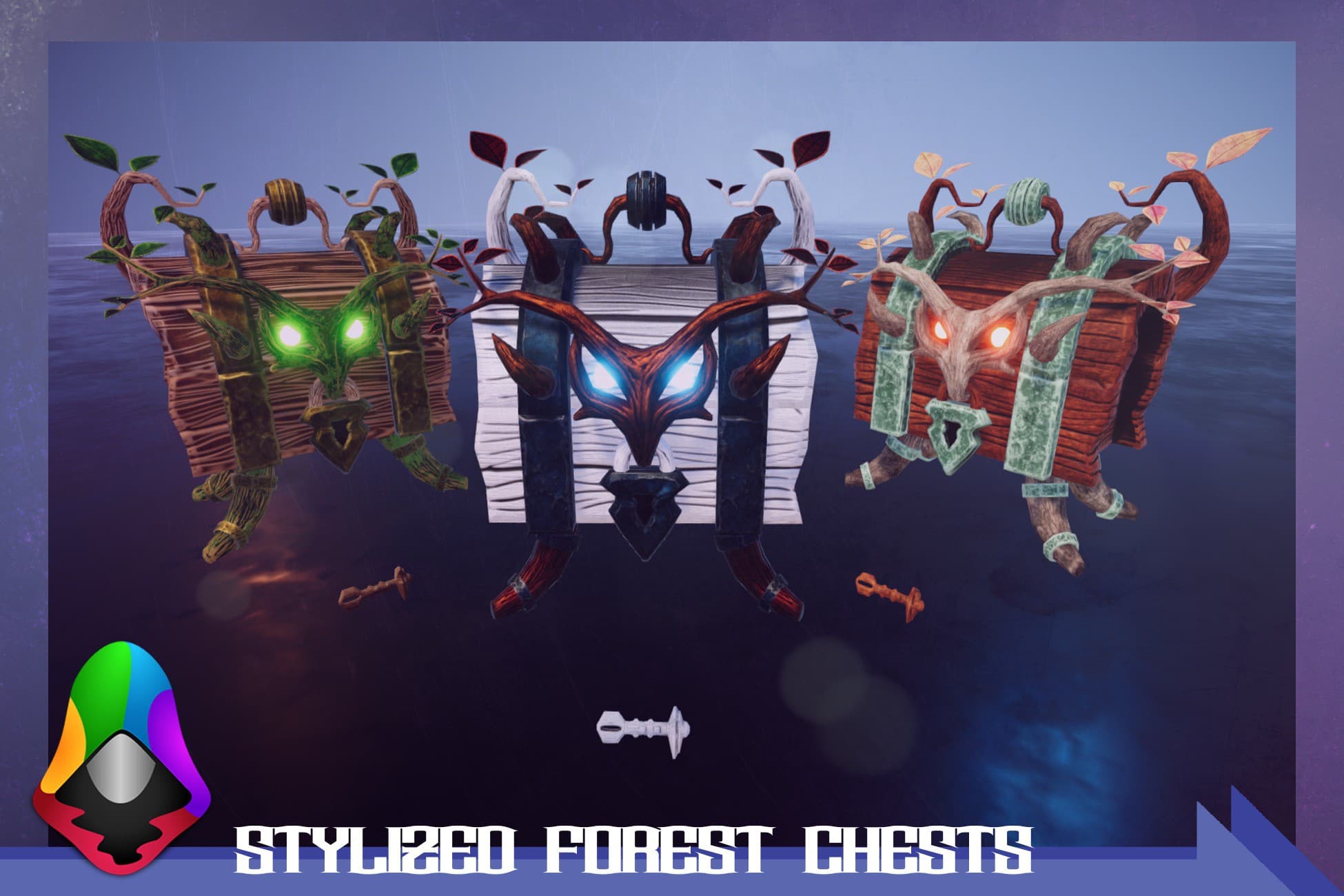 Stylized Chests: Forest Chest