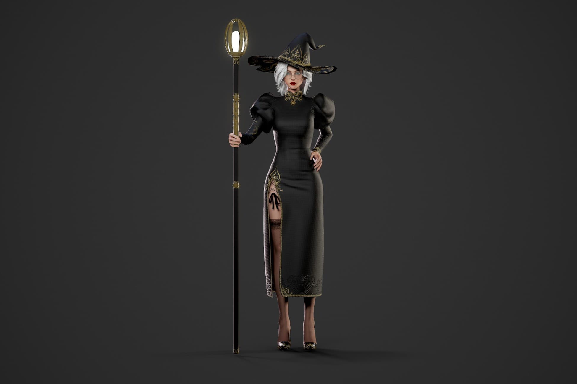 Adept Wizard Girl