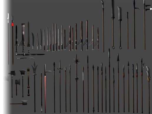 LowPolygon Weapons Pack