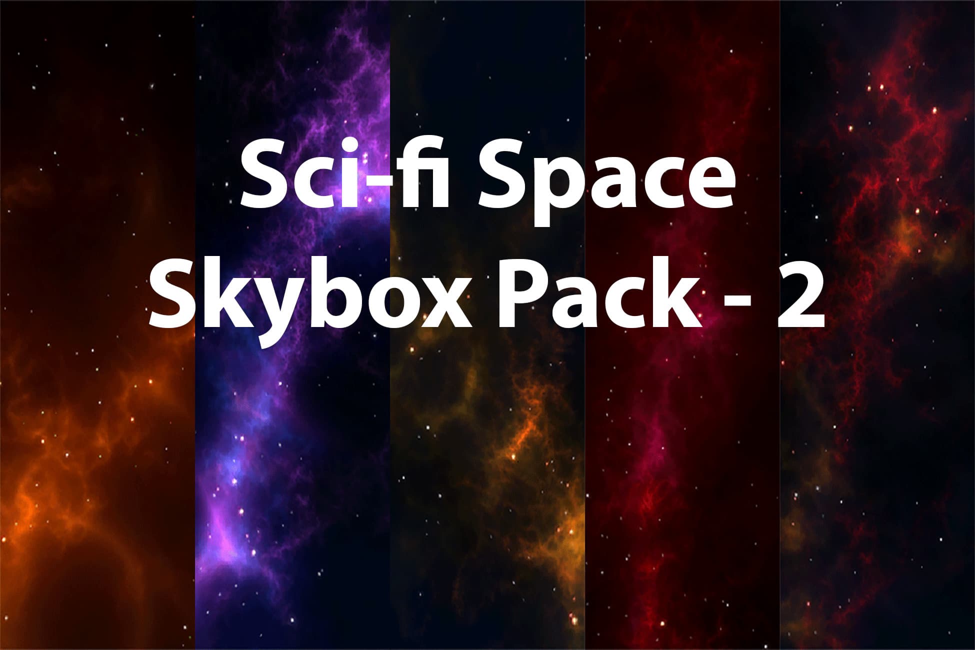 Sci-Fi Space Skybox Pack -2