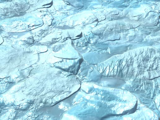 Snowy Rock Material