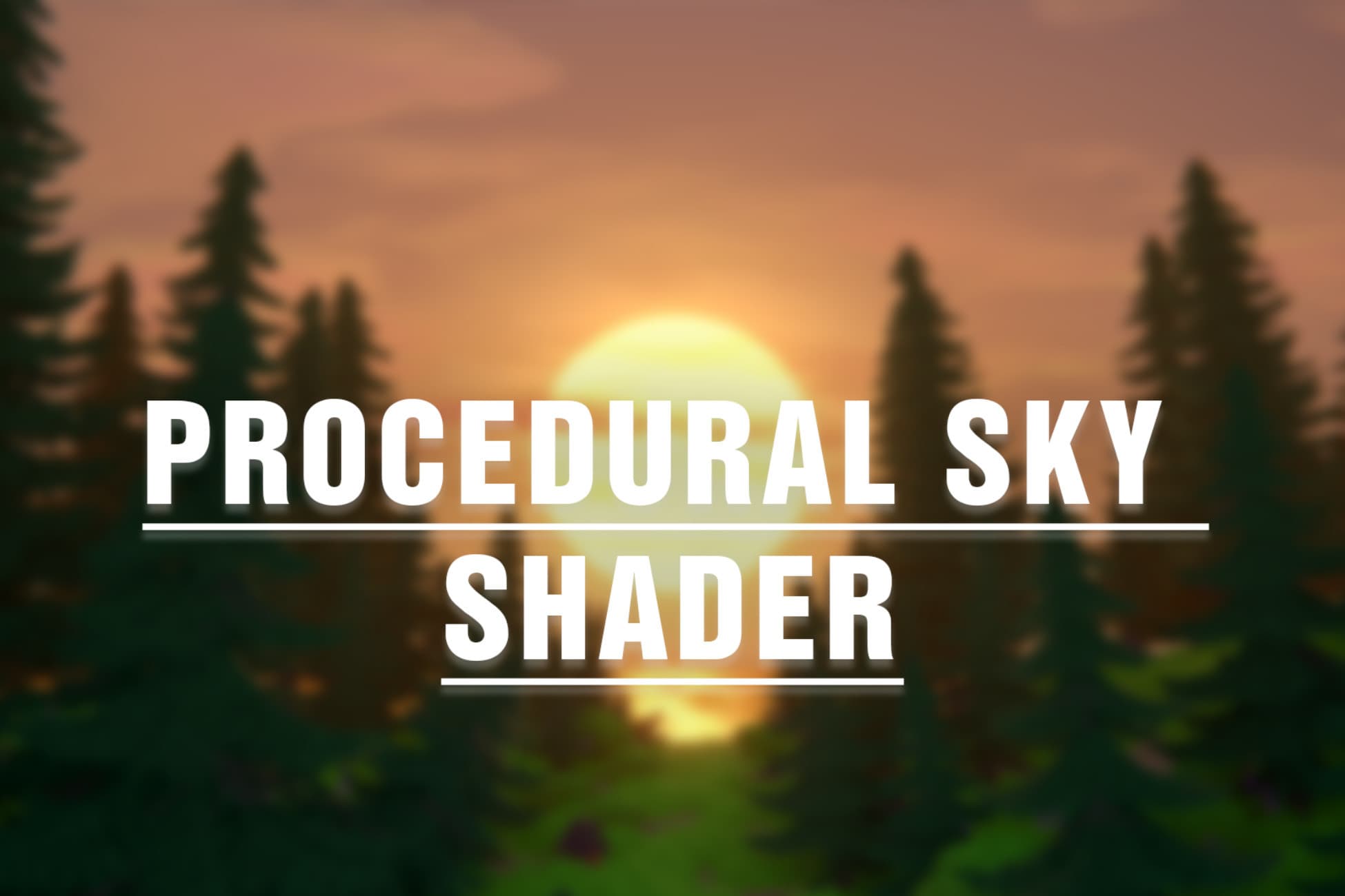 Procedural Stylized Sky