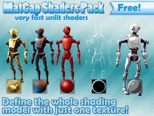 Free MatCap Shaders
