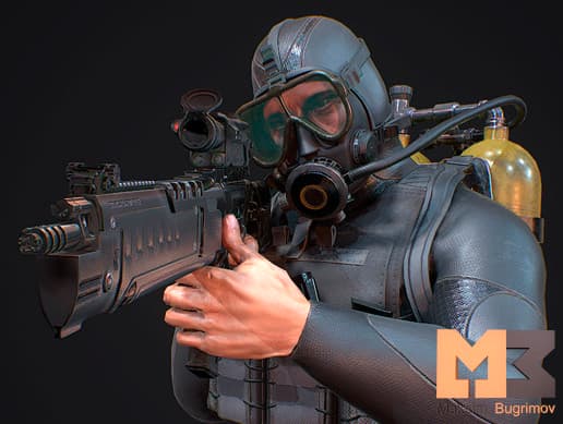 PBR Military Diver