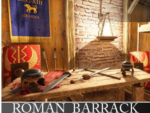 Roman Barrack Building