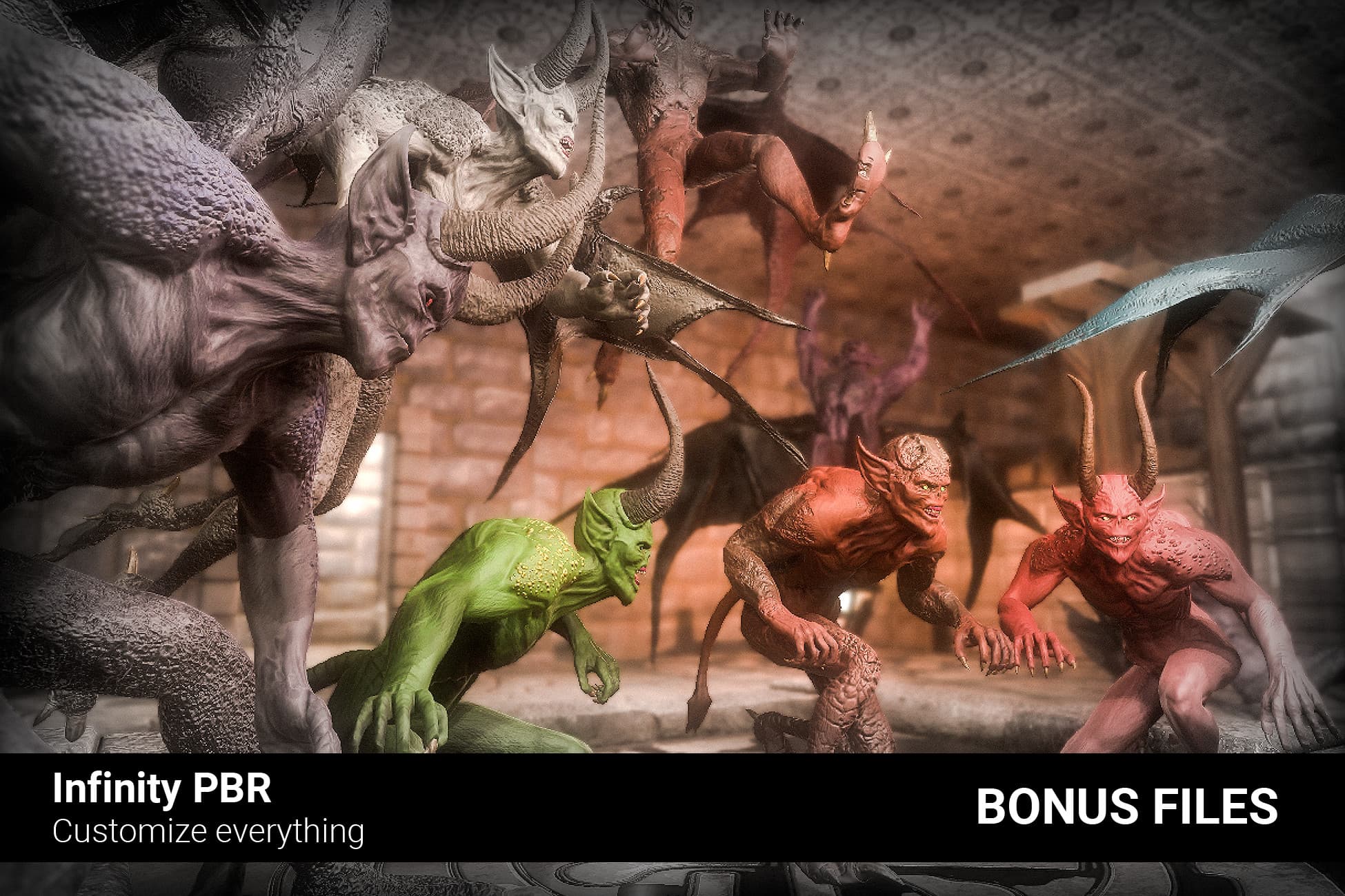 Imp - Bonus Files 1 - Concept Art, Substance Painter Files