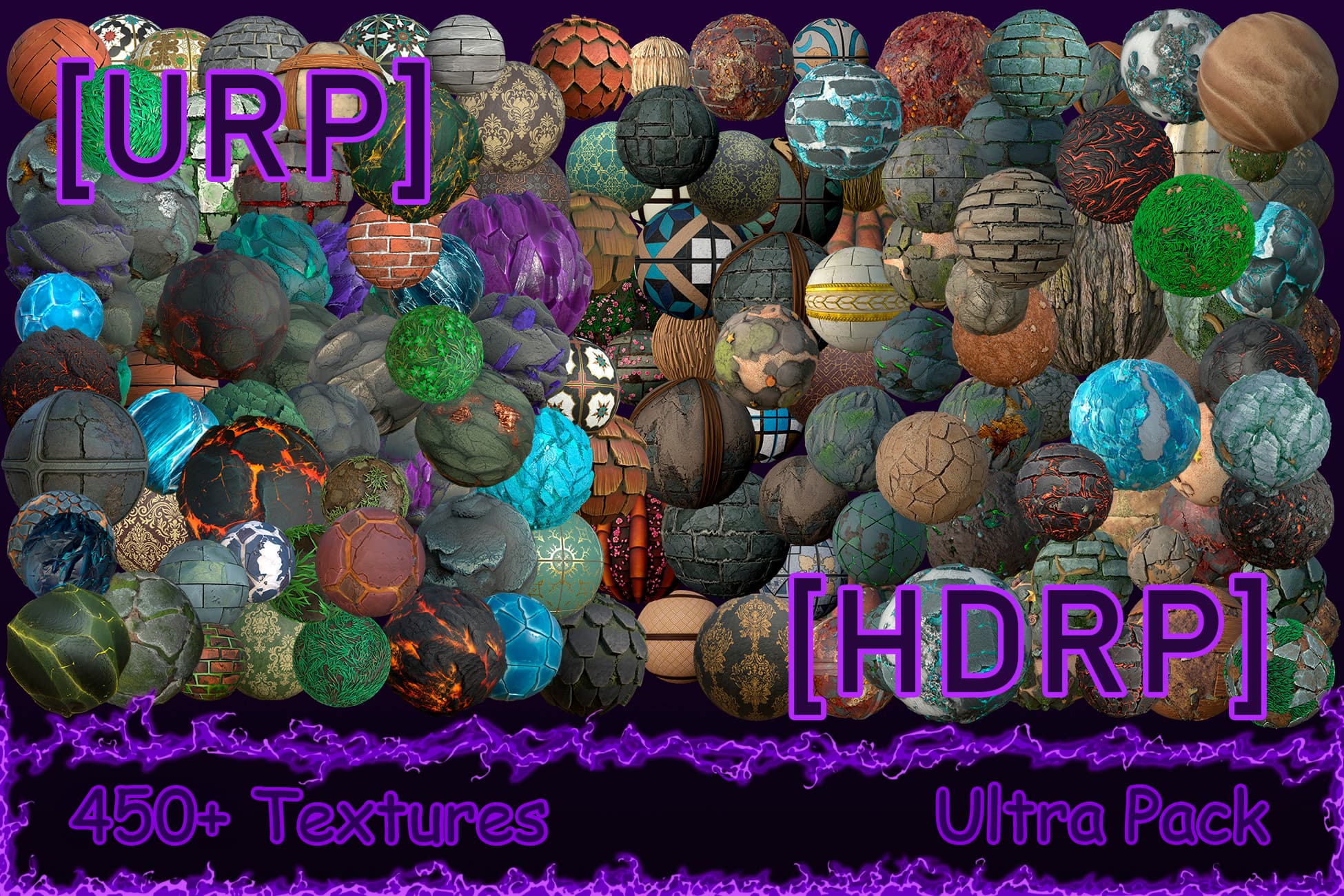 [URP][HDRP] Ultra Pack Textures