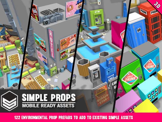 Simple Props - Cartoon Assets