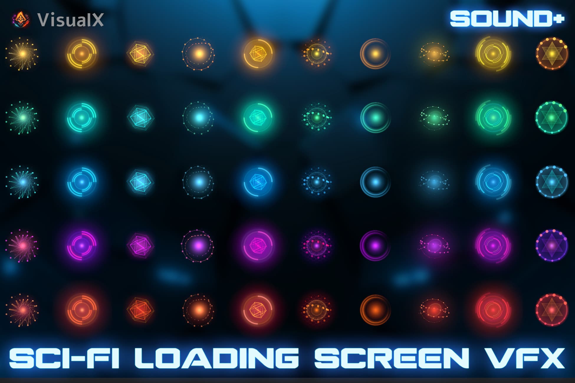 Sci-Fi Loading Screen VFX Pack