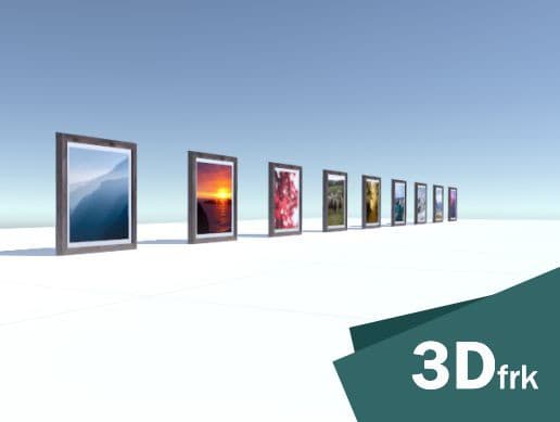 Picture frames with photos