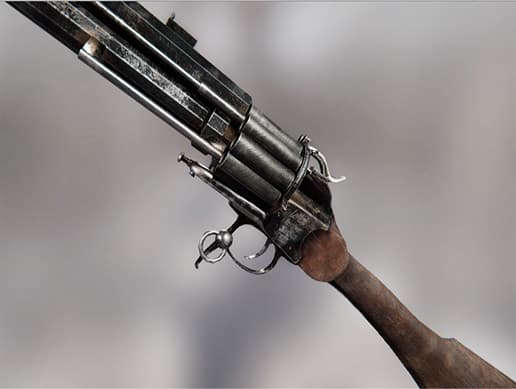 ShotGun LeMat Rifle Revolver
