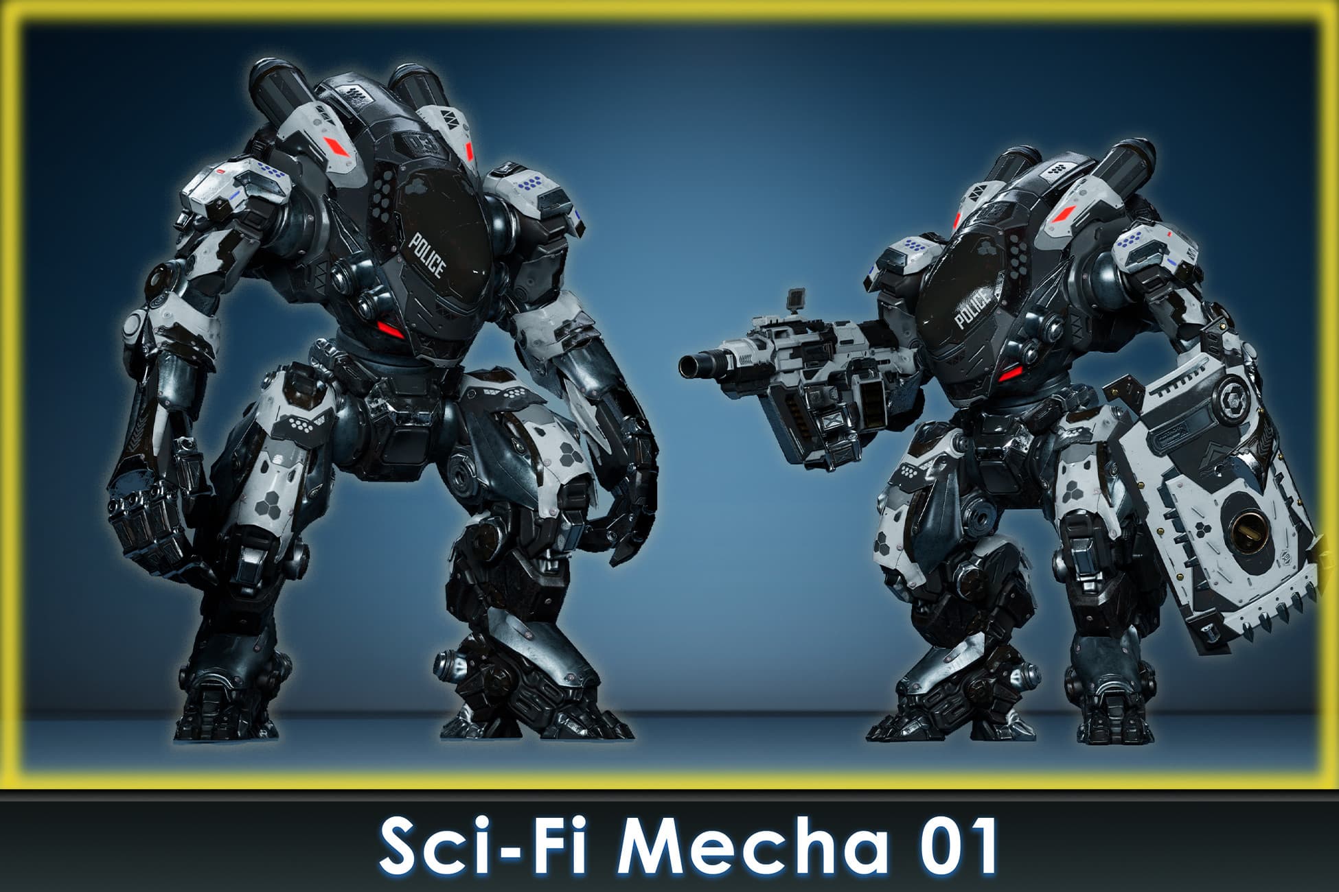 Sci-Fi Mecha 01