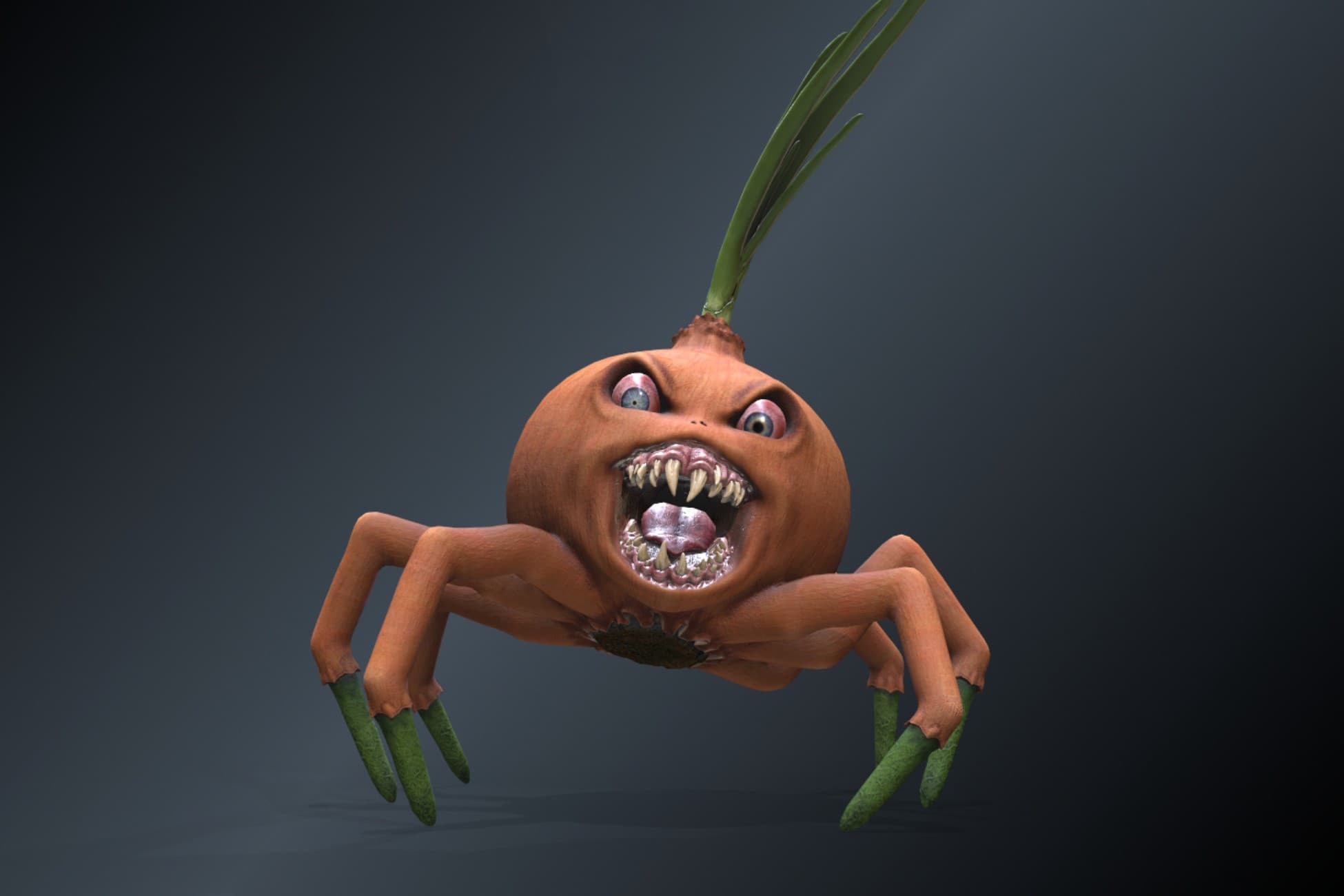Onion monster