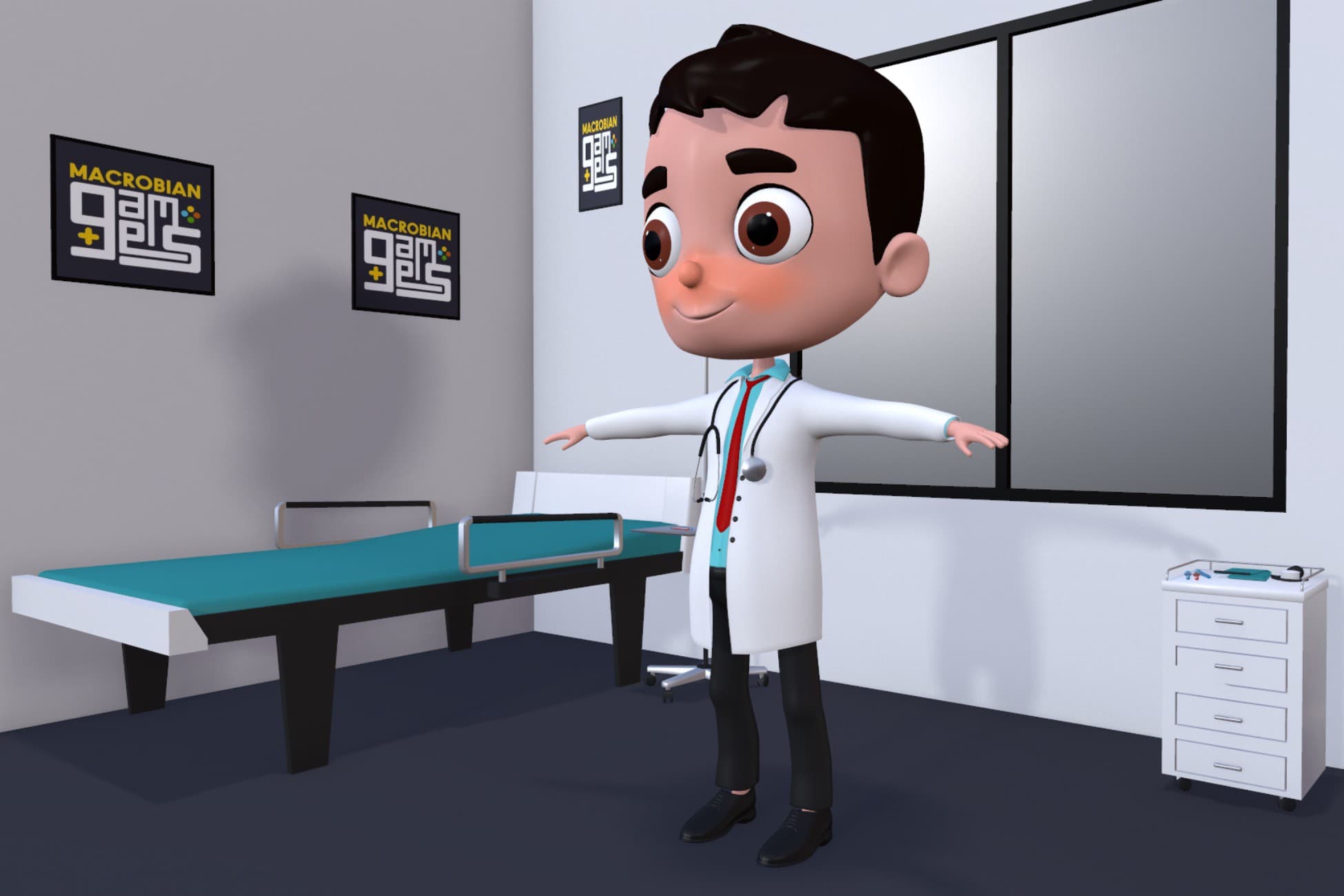 Low Poly Community Helper - Doctor