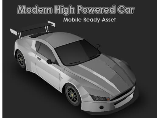 Modern High Powered Car