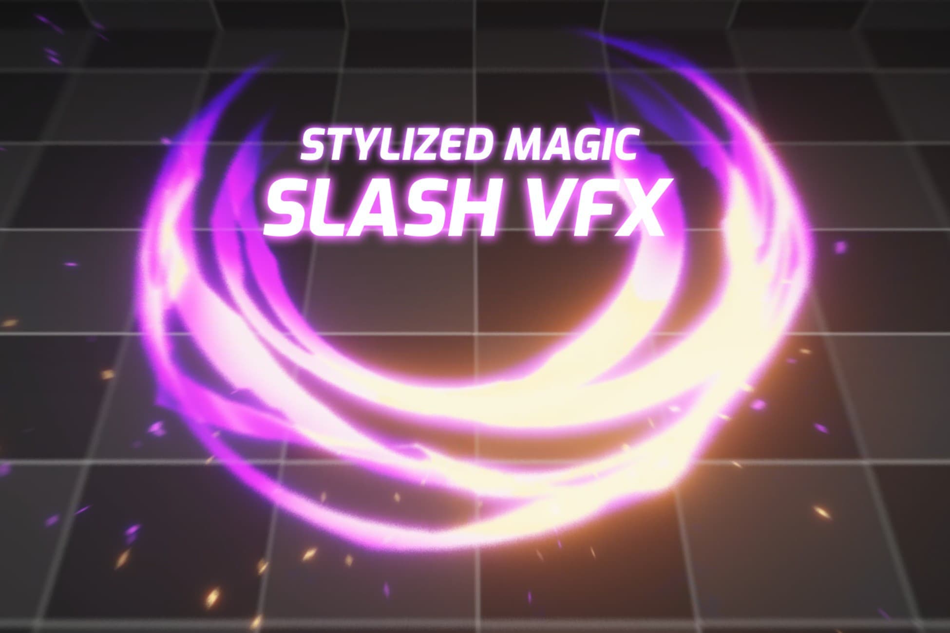 Stylized Magic Slash VFX